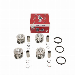 Juego Pistones Con Anillos Citroen Berlingo 1.6 Diametro 75mm - Espesor Anillos 3x1.95x2.5mm