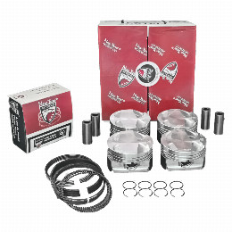 Juego Pistones Peugeot 207 1.6 Con Anillos  Standard - Diametro 77mm - Espesor Anillos 1,2x1,5x2mm